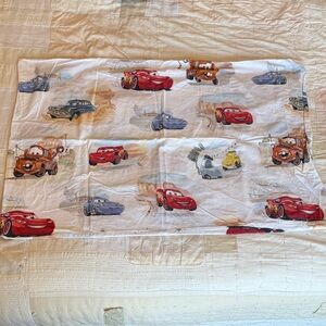 Pottery Barn Kids Disney Pixar Cars Themed Pillow Case - 100% organic cotton